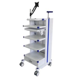 Mobiele Laparoscope Toren 4 Layer Medische Winkelwagen Endoscopie Endoscoop <span class=keywords><strong>Trolley</strong></span> Voor Verkoop - Product Image 6