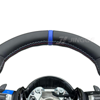 Volant de voiture en cuir amélioré pour BMW M3 M4 M5 M6 F30 F10 F15 F60 F01 F20 F22 F31 F32 E70 E71 E90 E92 X1 X2 X3 X4 X5 X6