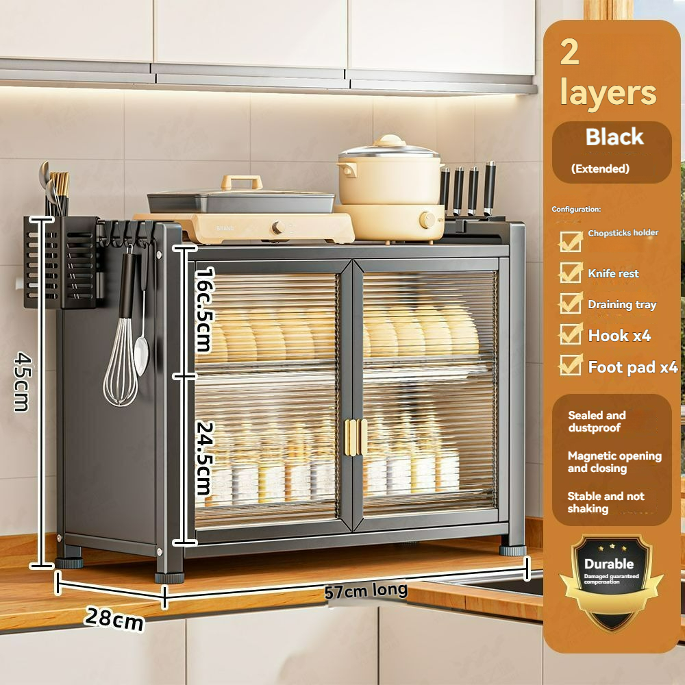 double-layer single frame full set of accessories 4 hooks