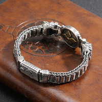 Nouveau bracelet vintage avec potins et vérité à six caractères, accessoires à la mode vintage rétro, style hip-hop