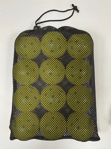 Bolsa de Almacenamiento Hexagonal de Nailon Reciclable con Cierre de Malla y Logotipo Personalizado para Redes de Golf y Tenis, Tamaño para 12 Pelotas - Product Image 2