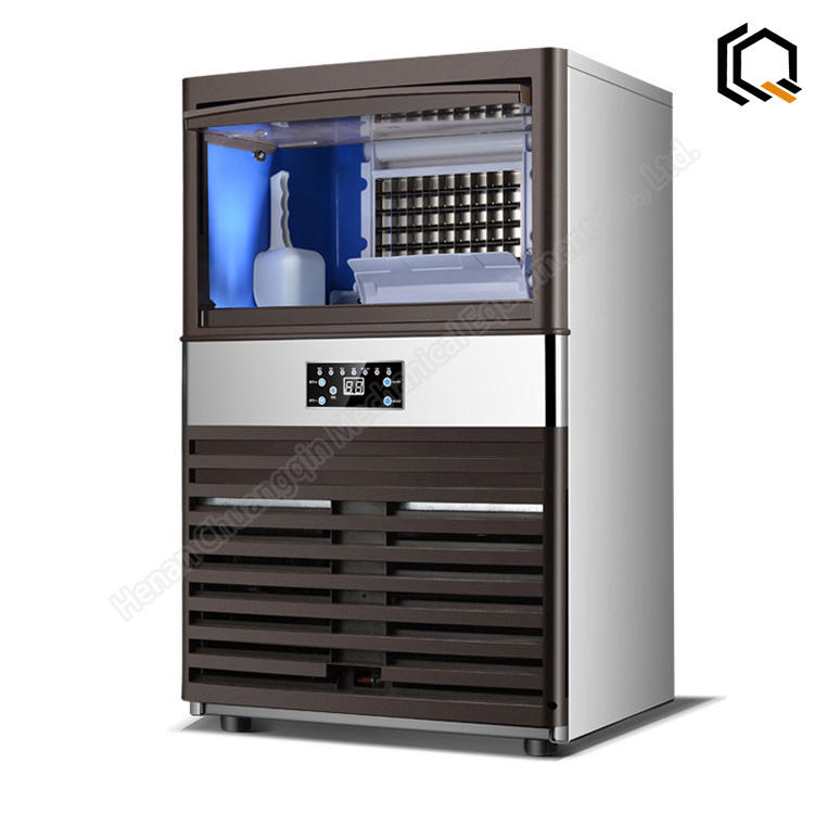 Way Maker A Key Crystal Cube Ice Machine Large Commercial Automatic Ice Maker ...