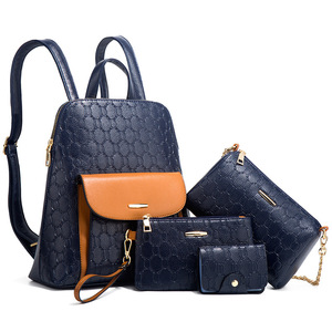 <span class=keywords><strong>Sac</strong></span> à <span class=keywords><strong>dos</strong></span> et <span class=keywords><strong>sac</strong></span> à main en <span class=keywords><strong>cuir</strong></span> luxueux pour dames ensemble <span class=keywords><strong>sac</strong></span> à bandoulière pour femmes à la mode - Product Image 1