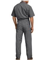 Pantalon de travail unisexe respirant et imperméable en polyester à manches courtes, résistant à l'usure pour atelier et usine, avec détection des aiguilles