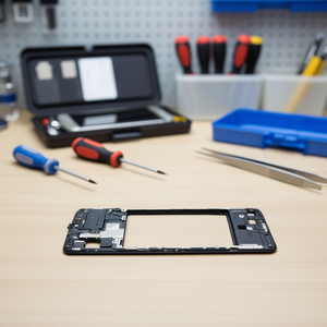 Cornice Display Anteriore Galaxy A70 A705F - Ricambio Scocca - Product Image 3