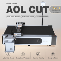 Cortadora Digital Automática de Alta Precisión AOL para Juntas de Goma EVA con Proyección CNC y Cuchilla Oscilante
