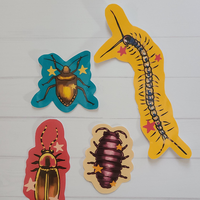Autocollants personnalisés en gros avec impression de logo mignon, formes personnalisées, impression UV, autocollants de dessin animé personnalisés, autocollants imperméables