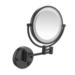 Bathroom <strong>Smart</strong> <strong>Mirror</strong> with Led Lights Wall Mounted Brass Golden Makeup <strong>Mirror</strong> - Product Image 3