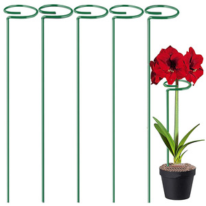 Hot Sale Garden Single Stem Plant <strong>Flower</strong> <strong>Support</strong> Ring Frame for Orchid Peony Lily Roseb Plant <strong>Support</strong> Stakes - Product Image 3