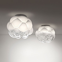 Lustre moderne minimaliste en verre blanc, luminaire suspendu créatif en forme de nuage pour la décoration de hall, café, restaurant