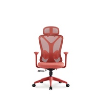 Chaise de bureau ergonomique moderne JOHOOFURNITURE avec appui-tête 3D et hauteur réglable, cadre en PP, coussin épais pour le confort au bureau