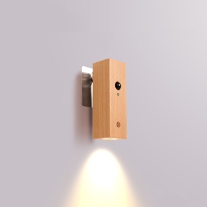 Modern Minimalist <b>Indoor</b> Led Wireless Rectangle Spotlight Manual <b>Sensor</b> Control Mini Spotlight Usb Battery Wall <b>Lights</b> - Product Image 2
