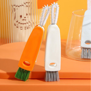 Cepillo de limpieza multifuncional de nailon Carrot Cup Brush para limpiar tapas y ranuras de biberones y termos - Product Image 2