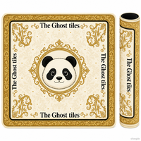 Tapete de Juego Cuadrado Enrollable con Base de Goma Antideslizante, Cubierta para Mesa, para Juegos Familiares en Interiores y Exteriores, Tapete de Mahjong de Lujo
