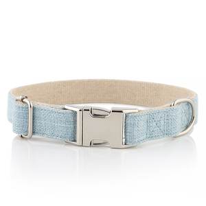 Conjunto de collares y correas de algodón de cáñamo respetuoso con el medio ambiente de lujo de alta calidad para perros - Product Image 4