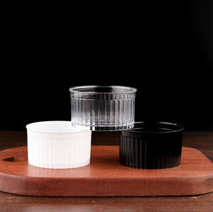 Gobelets à dessert avec couvercles en dôme, gobelets à dessert de 3,7 oz, gobelets en plastique, bols à collation jetables pour crème glacée, gâteau, fruits, parfait, pudding - Product Image 4