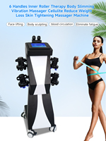 Nouvel appareil de massage corporel vibrant haute fréquence pour amincissement et rajeunissement de la peau, rouleau de massage pour la perte de poids