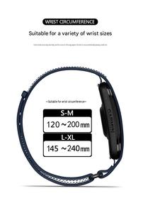 สายรัดไนลอนแบบตะขอและห่วงยี่ห้อ Upro สำหรับ Garmin CIRQA สายรัดข้อมืออัจฉริยะแบบปรับได้ ระบายอากาศได้ดี แห้งเร็ว เหมาะสำหรับเล่นกีฬา - Product Image 3
