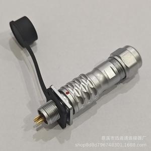 Prise d'alimentation aviation à verrouillage automatique Push-Pull carrée SF10 10mm, connecteur femelle 5A 500V, prise rapide industrielle - Product Image 2