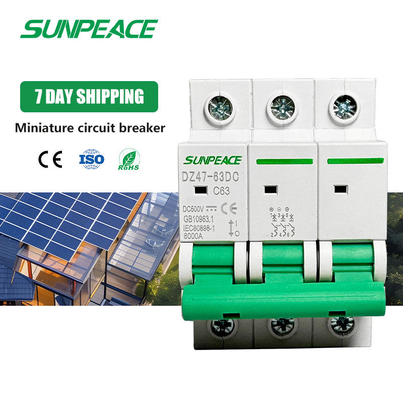 DZ47 63 Miniature Circuit Breakers MCB