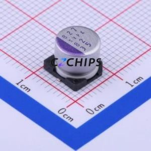 35SVPK82M Solid <b>Capacitor</b> SMD,D8xL6.9mm ( Capacitance: 82uF )( Precision: 20% Rated Voltage: 35V ) - Product Image 1