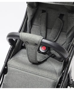 Housse confortable en cuir PU à fermeture éclair pour poussette <span class=keywords><strong>de</strong></span> bébé mains courantes nettoyage facile pare-chocs accessoires <span class=keywords><strong>de</strong></span> siège <span class=keywords><strong>de</strong></span> voiture - Product Image 5