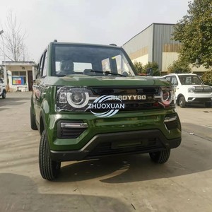 New Energy Fully Enclosed Four-Wheel Electric Car Adult Double-Row Pickup Cargo <b>Truck</b> - Product Image 2