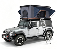Tente de toit pour voiture tout-terrain 4x4 OEM, ouverture rapide, en alliage d'aluminium, imperméable, en tissu Oxford