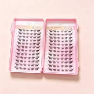 Bulk Supply Wispy Cluster <b>Lashes</b> <b>Individual</b> Segment <b>Lash</b> Extensions Custom Brand & Provide Label Mixed Size DIY <b>Lash</b> Cluster Kit - Product Image 6