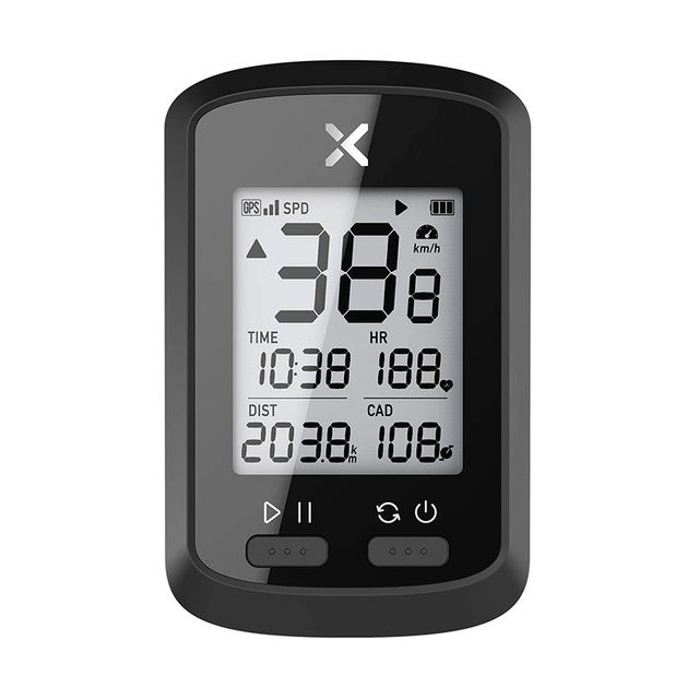 XOSS G+ GPS Wireless IPX7 Waterproof ANT+ Automatic Backlight 1.8'' Segment LCD 25hrs Battery Life Speedometer Computer Bicycle