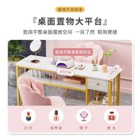 Ensemble table et chaise double pour manucure, économique, style minimaliste japonais, station de manucure de luxe léger pour salon de manucure
