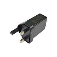 Cargador de Pared de Viaje VOTOO-POWER 5V 2.4A 12W con Puerto USB o Tipo-C, Cargador de Teléfono QC3.0, Enchufe de PC ABS, Salida CC, Certificado CE FCC RoHS