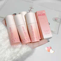 Rouge à lèvres mat Gege Bear, baume à lèvres imperméable, longue durée, anti-bavures, teintes à lèvres veloutées, non collant, ne se décolore pas, gloss à lèvres
