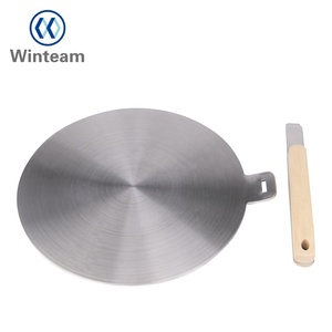 Tấm dẫn nhiệt cho bếp gas Tấm khuếch tán nhiệt di động với tay cầm có thể tháo rời bằng thép không gỉ nấu ăn cảm ứng Adapter - Product Image 2