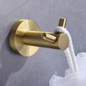 Guangzhou <span class=keywords><strong>Shanyu</strong></span> cuisine Robe salle de bain manteau serviette crochets cintres muraux crochets anti-dérapant robuste 304 crochet de suspension en acier inoxydable - Product Image 3