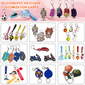 พวงกุญแจรองเท้าผ้าใบแบบกำหนดเองจากโรงงาน พวงกุญแจ 3 มิติ ทำจากยางนิ่ม PVC  สามารถปรับแต่งได้ - Product Image 3