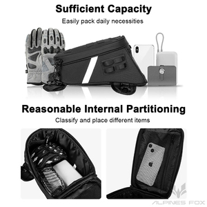 Sac de réservoir universel pour moto, sac de réservoir de motocross, sac à bandoulière décontracté imperméable et réfléchissant pour la nuit, sac de voyage moto - Product Image 3