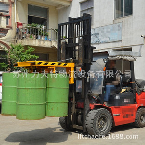 Elevador de bidones YL4 200L, abrazadera para bidones de acero para montacargas con diámetro máximo de 585 mm - Product Image 3