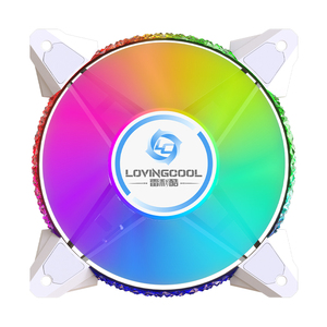 Заводская цена, хорошее качество, автомобильный корпус RGB, вентилятор, сверхтихий, с высоким воздушным потоком, охлаждающий мастер для настольных игр - Product Image 4