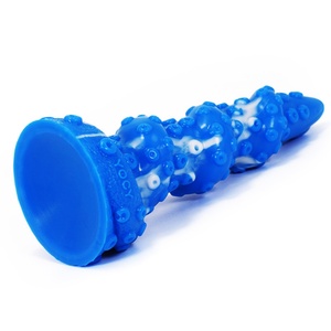 ปลั๊กก้นรูปหนวดปลาหมึก FAAK YC-265 ขนาด 23 ซม. ของเล่นทางเพศแบบสมจริงสำหรับผู้หญิง - Product Image 2
