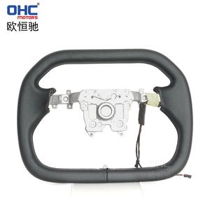 Volant chauffant en cuir de style Cybertruck personnalisable pour 2023 2024 Volante Tesla modèle 3 Y volant Ohc moteur - Product Image 6