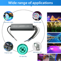 Alimentation LED étanche IP67 12V 60W à tension constante pour bande lumineuse LED extérieure