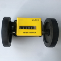 Vevor — compteur numérique mécanique, modèle JM316, longueur de roue en tissu, en plastique, compteur de cour