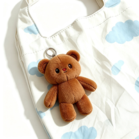 Sac en peluche personnalisé mignon et fonctionnel, sac en peluche portable, durable, léger, pliable, écologique, réutilisable, jouets en peluche personnalisés