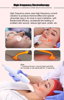 Appareil facial 5-en-1 de bureau pour les yeux et le visage : Nettoyage galvanique en profondeur, traitement de l'acné, blanchiment, élimination des points noirs, raffermissement de la peau (version US)