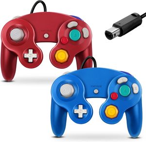 โซวี AGB-002 สำหรับ NGC คลาสสิคแบบมีสายเกมแพด จอยแพด จอยสติ๊กการสั่นสะเทือนตัวควบคุมเกมเข้ากันได้กับวี เกมคิวบ์ 16 สี - Product Image 5