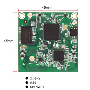Oem ODM Qualcomm Wifi Router Module qca9531 + 9887 giải pháp không dây 5.8G 2.4G Dual Band openwrt hệ thống - Product Image 3