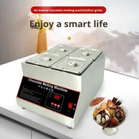 Nouvelle machine à tempérer et à faire fondre le chocolat de qualité commerciale, haute performance, avec contrôle précis de la température