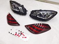 Kit carrosserie de conversion et de lifting A2229068704 pour Mercedes-Benz Classe S W222 (2013-2017) - Pare-chocs avant S65 AMG