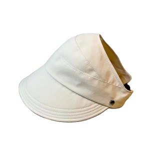 Women's Summer Sun Visor Hat with Ponytail Wide Brim Baseball Cap for Outdoor Sports & Beach Spring Promotional Cap